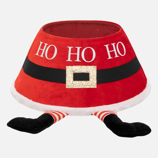 Pie de Pino Noelita | Cubre Árbol de Navidad 56cm con Diseño de Papá Noel ø56cm