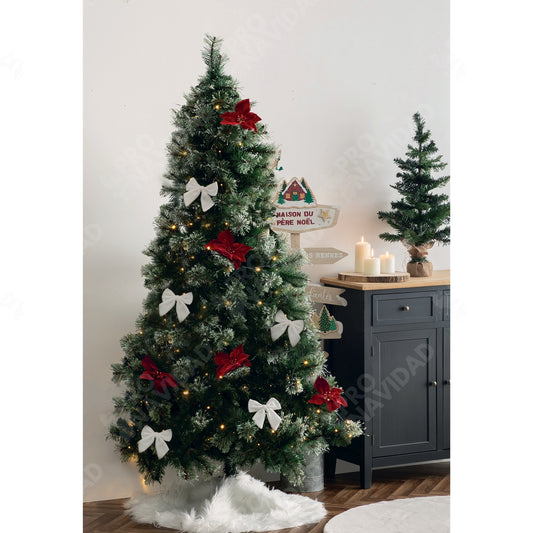 Árbol de Navidad "ZURICH" - 150cm / 180cm / 210cm - Pino Aguja Verde Nevado