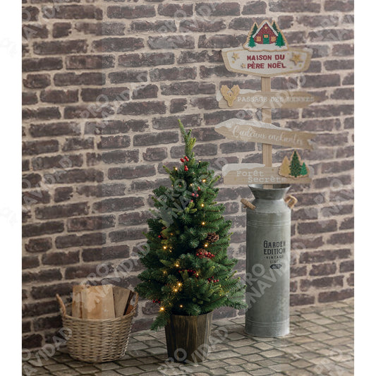 Árbol de Navidad "BAVIERA" en Maceta - 90cm | 150 Puntas